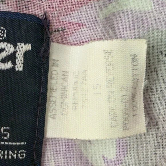 VNTG Wrangler Cowboy‑Cut Floral Aztec Pearl‑Snap Western Shirt Size 15 – Retro - Picture 6 of 11